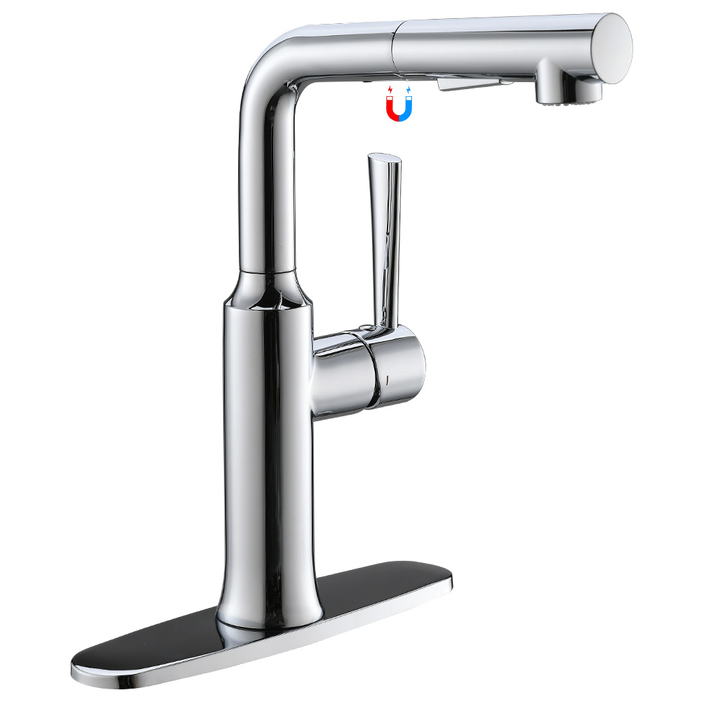 Single Hole Kitchen Sink Faucet with Pull out Sprayer Buy Kitchen Sink Faucet, Pre Rinse Sink