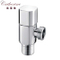 Square Brass Quick Turn Angle Valve in Chrome (101191)