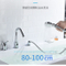 3 Hole Tub Faucet with Low Pressure Shower Head, Bath Faucet in Chrome