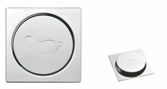 Bathroom Brass Floor Trap for Drain (150*150mm)