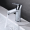 Basin Mixer Tap in Chrome, Single Lever Bathroom Faucet