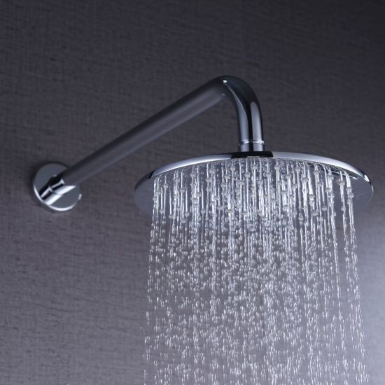 Wall Mounted Shower Set Bathroom Water Mixer Shower Head Rainfull