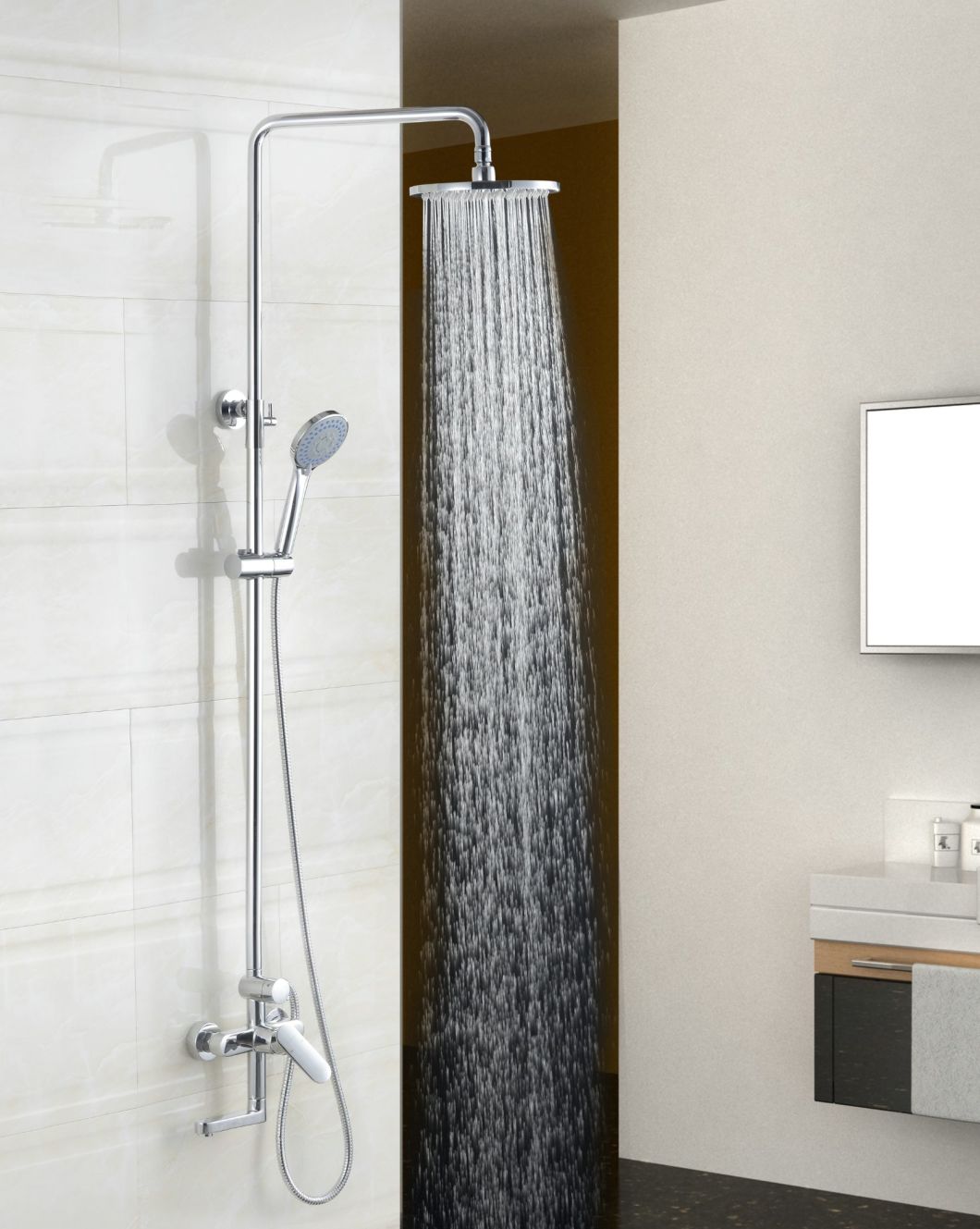 Shower Faucet Set for Bathroom with Easy Installation Shower System