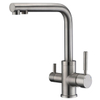 304 Steel 3 Way Kitchen Faucet with Drinking Water Control