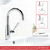 Chrome Plate Kitchen Faucet Sanitary Ware Water Tap